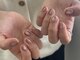 サロン ド ノア(salon de noa)の写真/指先から自信を！シンプルなのに高見えのデザインが得意♪根元が浮きにくいモチの良さも自慢♪