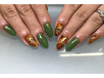 ◇べっ甲ネイル