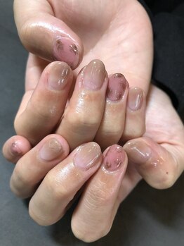 ピピランチェ(PIPIRANCHE)/ナチュラルニュアンスネイル