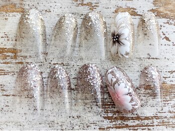 エブロマリン 湘南台店(evromarine)/4月限定 定額ラメアート