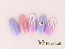 エリクサーネイル 池袋(Elixir Nail)/定額b カジュアル/クーポン使用