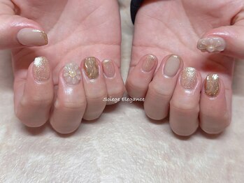 ぷっくりフラワー◇ネイル