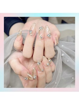 トレンドネイルスタジオ(Trend Nail Studio)/120分チップ長出し定額デザイン