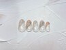 【hand nail】フレンチネイル￥7200 ※アート別途(写真)