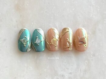 ブランロール 中目黒店(Blanl'or)/オーロラネイル