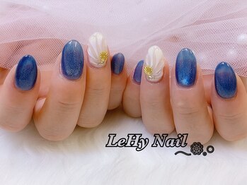 レヒネイル(LeHy nail)/マグ×シェルネイル