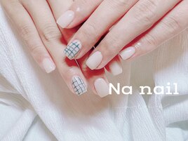 チェックネイル