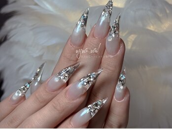 ニナネイル 中野駅前店(nyna nail)の写真/≪チップ長さ出し≫ワンカラー/マグネット/ミラーもおまかせ◎人気のデザインはクーポン＆フォト要Check