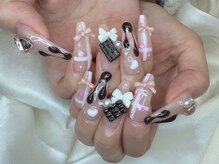 シェリーネイル(cherie nail)/持ち込み／バレンタインネイル
