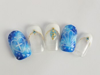 まつげアンドネイル ディアマンローズ(DIAMANT ROSE)/フレンチデザイン120分8280円