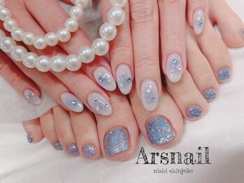 アルスネイル(Ars nail)/ブルーチークネイル