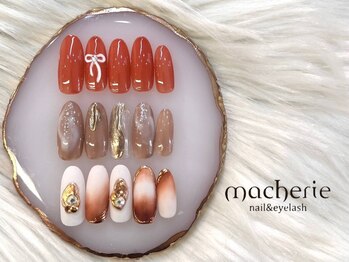 マシェリ 梅田店(macherie)の写真/【オフ無料クーポン有】初心者さんのネイルLIFEを応援♪ワンカラー、最新デザイン多数の定額アートまで★