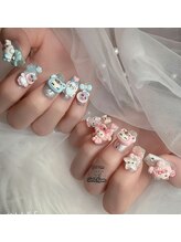 ゴテかわ(GOTE KAWA)/持ち込み、キャラクターネイル