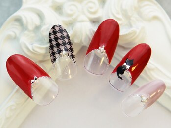 ネイルサロン リュバン ローズ(nailsalon Ruban Rose)/（（キレイかわいいフレンチ））
