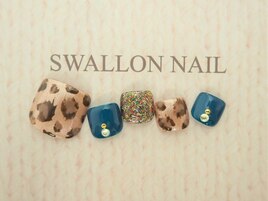 2019冬フット定額ネイル