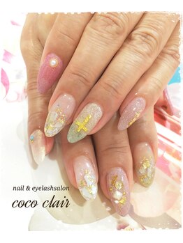 ネイルアンドアイラッシュサロン ココクレール(cococlair)/お客様ネイル☆