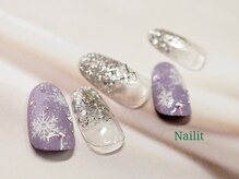 ネイリット 銀座(Nailit)/SPARKLE SNOW &nbsp;&nbsp;¥9900【¥10890】