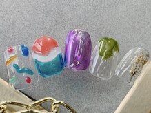 つめノさき/カラフルニュアンス