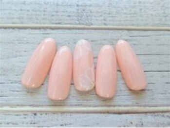 ブランロール 中目黒店(Blanl'or)/たらしこみフラワーネイル