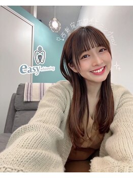 イージーホワイトニング 新宿店(easy whitening)/キョカ様にご来店いただきました