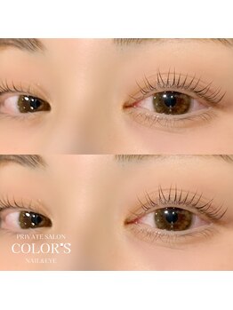 カラーズ ネイル アンド アイ(COLOR'S NAIL&EYE)/オーダーメイドまつ毛パーマ
