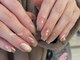 エールスネイル(ailes nail)の写真/暖色系カラーで大人カワイイ洗練されたネイルに仕上げます♪デザインでお悩みの方は理想をお聞かせ下さい！