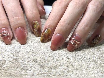 イロハ(iroh.)/べっ甲ネイル