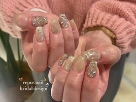 ブライダルネイル¥7,800