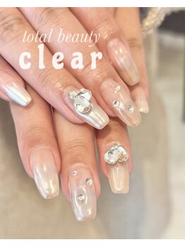 トータルビューティークリア(total beauty clear)/ホワイトミラーグラデーション★