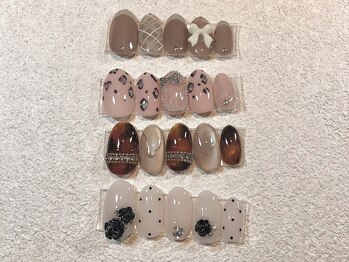 10月のキャンペーンネイル