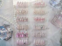 fannail【パラジェル/フィルイン/長さだし/ワンカラー/定額/ワンホン/名古屋/上前津】/定額デザインサンプル（1）