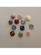 シアン(cyaan)/フットサンプルデザイン