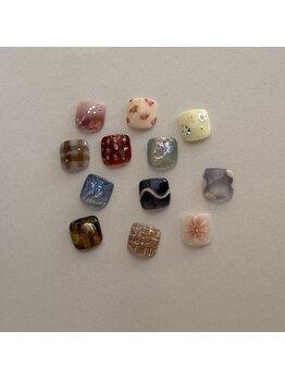 シアン(cyaan)/フットサンプルデザイン