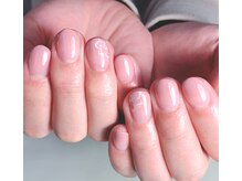 爪ソウシャイン(爪 SO SHINE)/くすみピンク★フラワー