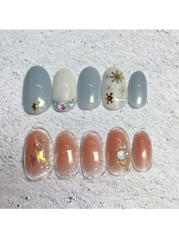 モアネイル(more nail)/11、12月定額ネイル￥5500コース