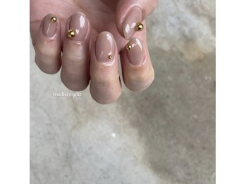 スタジオ エイト(studio eight)/シンプルネイル