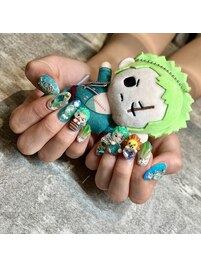 キャラクターネイル