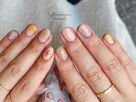 フリーアート／手描きフラワー
