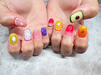 閨匠ビューティサロン 上野店/手描きネイル