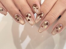 アイネイルズ 渋谷店(I nails)/【Yuki.f】ハートホロマグネット