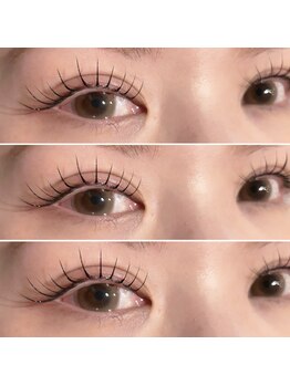 アンベリー ひびきの(embellie)の写真/【完全個室】まつ毛へのダメージを最小限に抑えてお客様一人ひとりのなりたい目元を叶えます♪