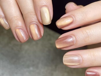 リエル(Riel)の写真/人気のマグネットを豊富にご用意◎ワンランク上の上品オフィスネイルをご提供！月一のご褒美時間を♪