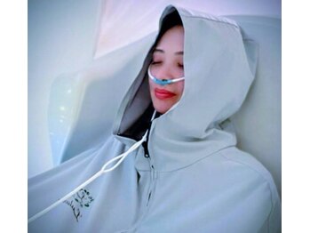 ヨサパーク ピアマリ 天神(YOSA PARK Pear-Mari)の写真/短期で通って見た目激変☆高濃度水素吸引×ハーブミストW効果で更にハリ艶&燃焼率大幅UP！最短で結果に導く