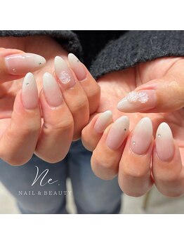 ネオン(Ne.)/white gradation