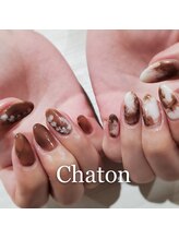 ネイルアンドアイラッシュ シャトン(Chaton)/ジェル新規￥8500■会員￥8800