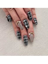 ボヌール ネイル(Bonheur nail)/ツイードネイル