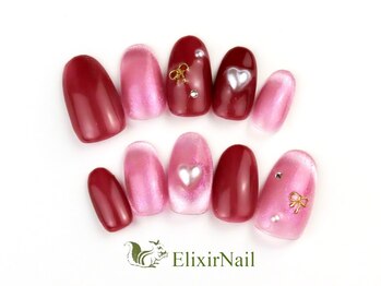 エリクサーネイル 渋谷(Elixir Nail)/定額aシンプル/クーポン使用