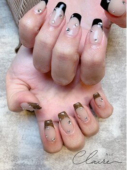 クレアネイル(claire.nail)/フレンチネイル