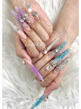 ラヴェル アール(La Bell R)/1.5枚で夏ネイル