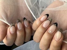 ネージュ(neige)/レースネイル　フレンチ